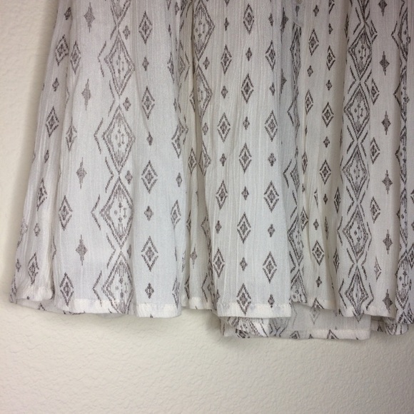 EN CREME babydoll dress boho sleeveless button NEW - Picture 5 of 8